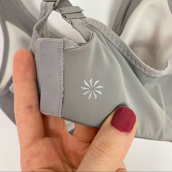 Athleta Gray Sports Bra - Picture 6 of 16